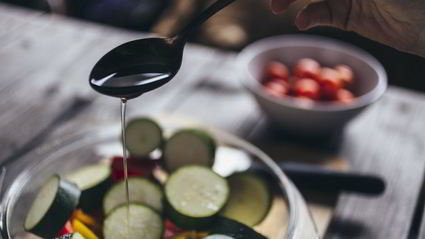 шашлык из свинины с овощами