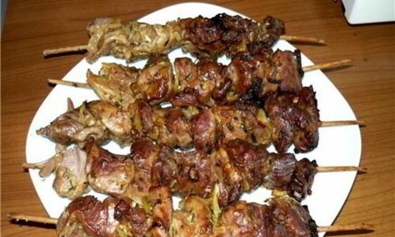 Рецепт шашлыка из свинины в духовке в банке