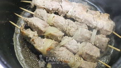 шашлык из свинины в мультиварке