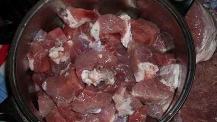 шашлык из свинины