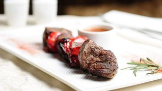 Шашлык из телятины в духовке