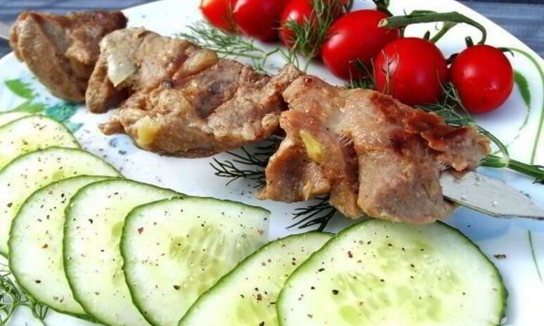 Рецепт шашлыка на кефире из свинины