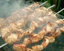 Шашлык свиной в луковом соке