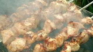 Шашлык свиной в луковом соке