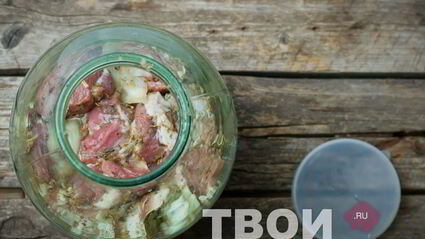 шашлык в банке