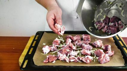 шашлык в духовке