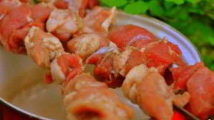 шашлык в тандыре