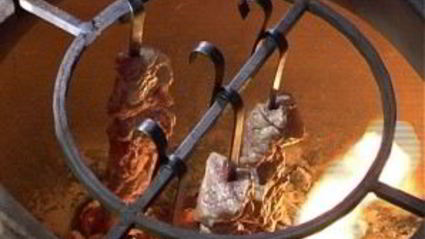 шашлык в тандыре