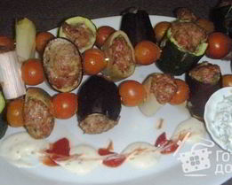 Шашлыки фаршированные Пикничок