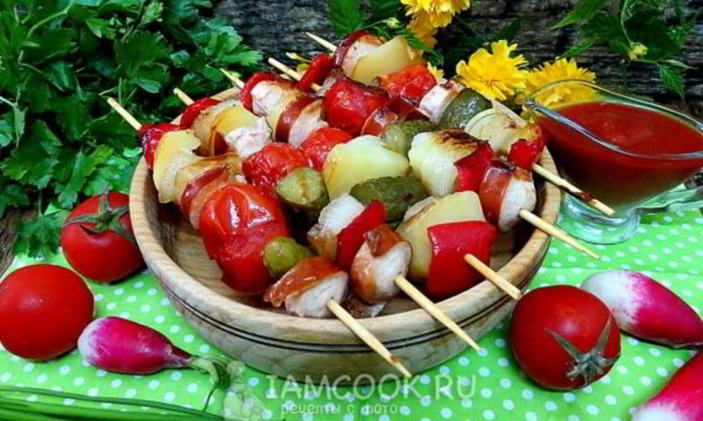 Рецепт студенческого шашлыка на сковороде