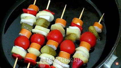 студенческий шашлык на сковороде