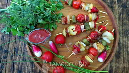 студенческий шашлык на сковороде