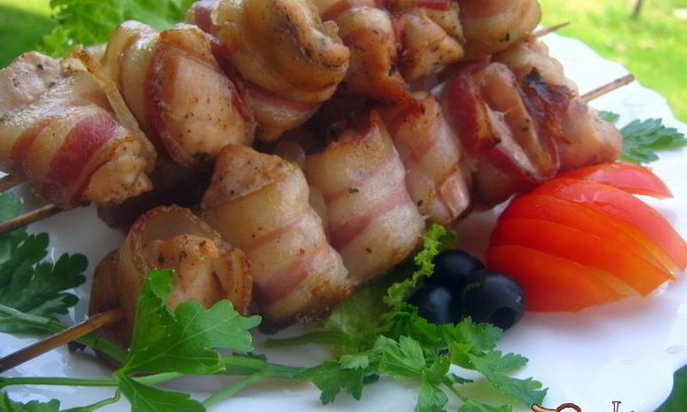 Рецепт сувлаков-шашлычков по-гречески