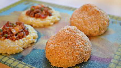 сицилийские рисовые шарики аранчини