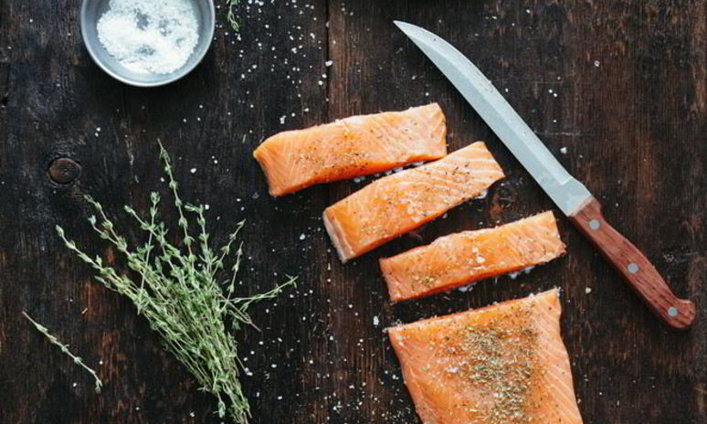 Рецепт сочного стейка из горбуши