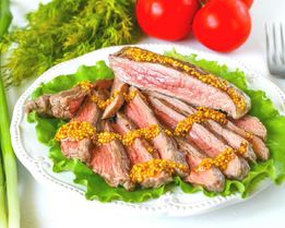 Стейк из говядины на гриле