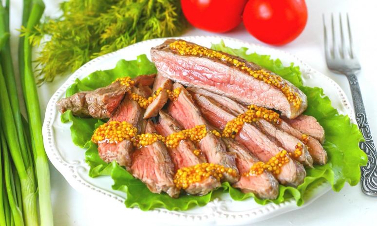 Рецепт стейка из говядины на гриле