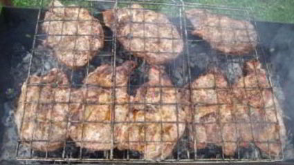 стейк из говядины на мангале