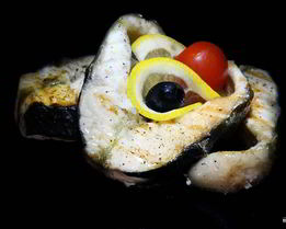 Стейк из осетрины