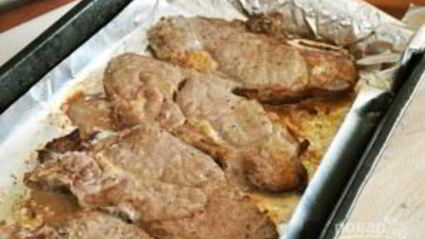 стейк из свинины в духовке