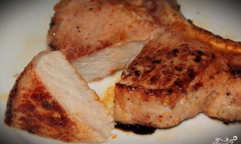 Рецепт стейка из свинины в мультиварке