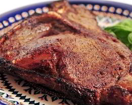 Стейк на кости в духовке