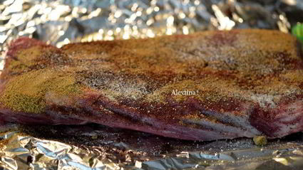 стейк с томатной сальсой