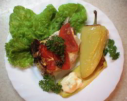 Стейк свиной в духовке