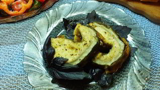 Стейк зубатки в духовке