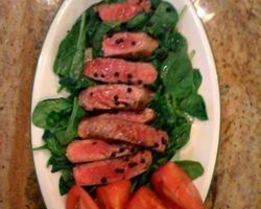 Стейки из тунца