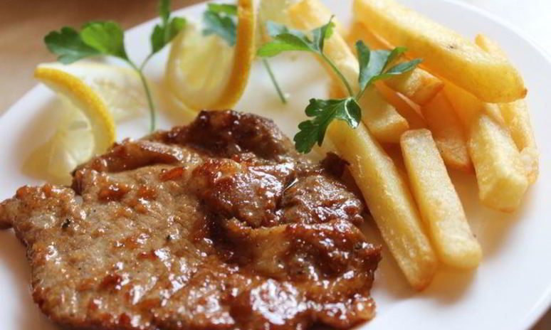 Рецепт свиного стейка в апельсиновом маринаде