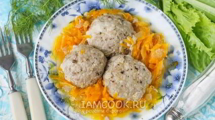 детские тефтели с подливкой