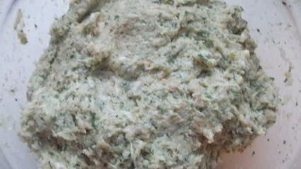 куриные тефтели со шпинатом и творогом