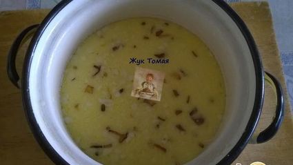 куриные тефтели в молочно-сырном соусе