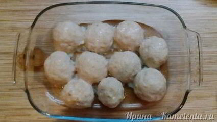 куриные тефтели в сметанном соусе
