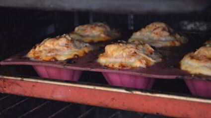 куриные тефтельки в картофельных корзиночках