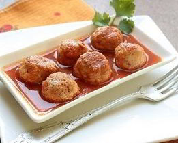 Мясные тефтели с рисом