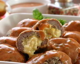 Мясные тефтели с сыром