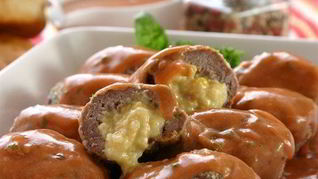 Мясные тефтели с сыром