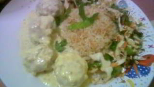 Мясные тефтельки ежики