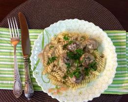 Нежные тефтели в сливочном соусе