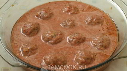 подлива для тефтелей