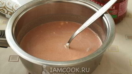 подлива для тефтелей