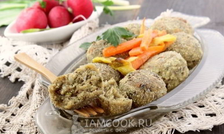 Рецепт рыбных тефтелей в духовке