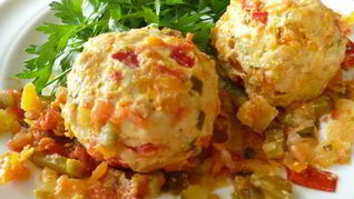 Рыбные тефтели в остром пикантном соусе