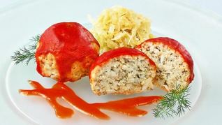 Рыбные тефтели в томате