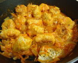 Рыбные тефтели в томатном соусе