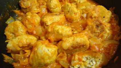 рыбные тефтели в томатном соусе