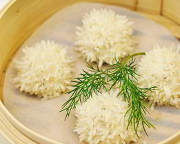 Тефтели Ежики из куриного филе в пароварке