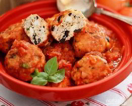 Тефтели из индейки с оливками